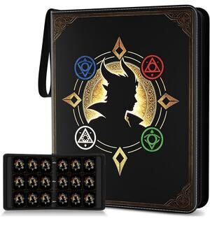 900 Pocket Trading Card Binder, TCG Collection Binder with 50 Removable Pages